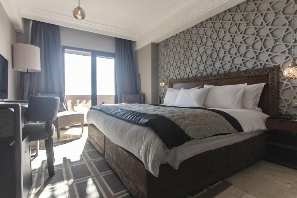 Hivernage Hotel & Spa Marrakesh Exterior foto A bedroom at the hotel