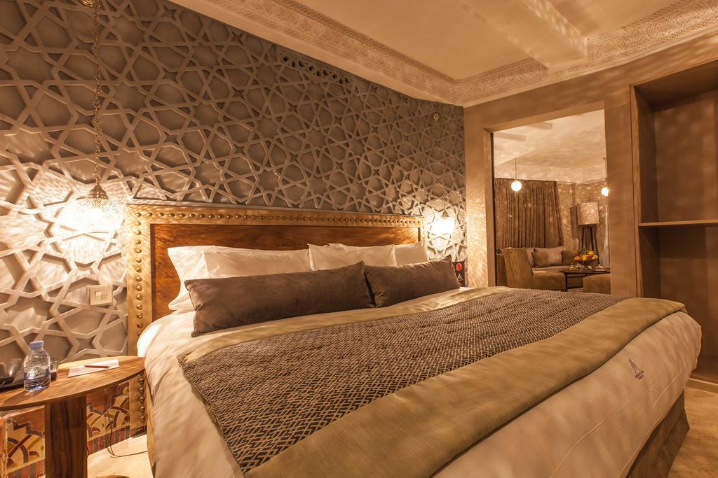 Hivernage Hotel & Spa Marrakesh Exterior foto A bedroom at the hotel