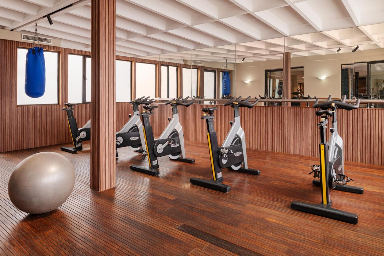 Hivernage Hotel & Spa Marrakesh Exterior foto The gym at the hotel