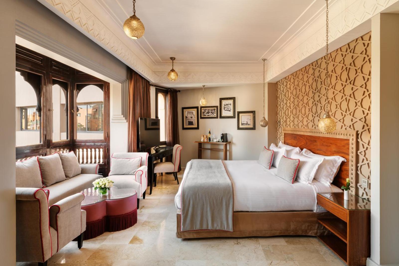 Hivernage Hotel & Spa Marrakesh Exterior foto A suite at the hotel