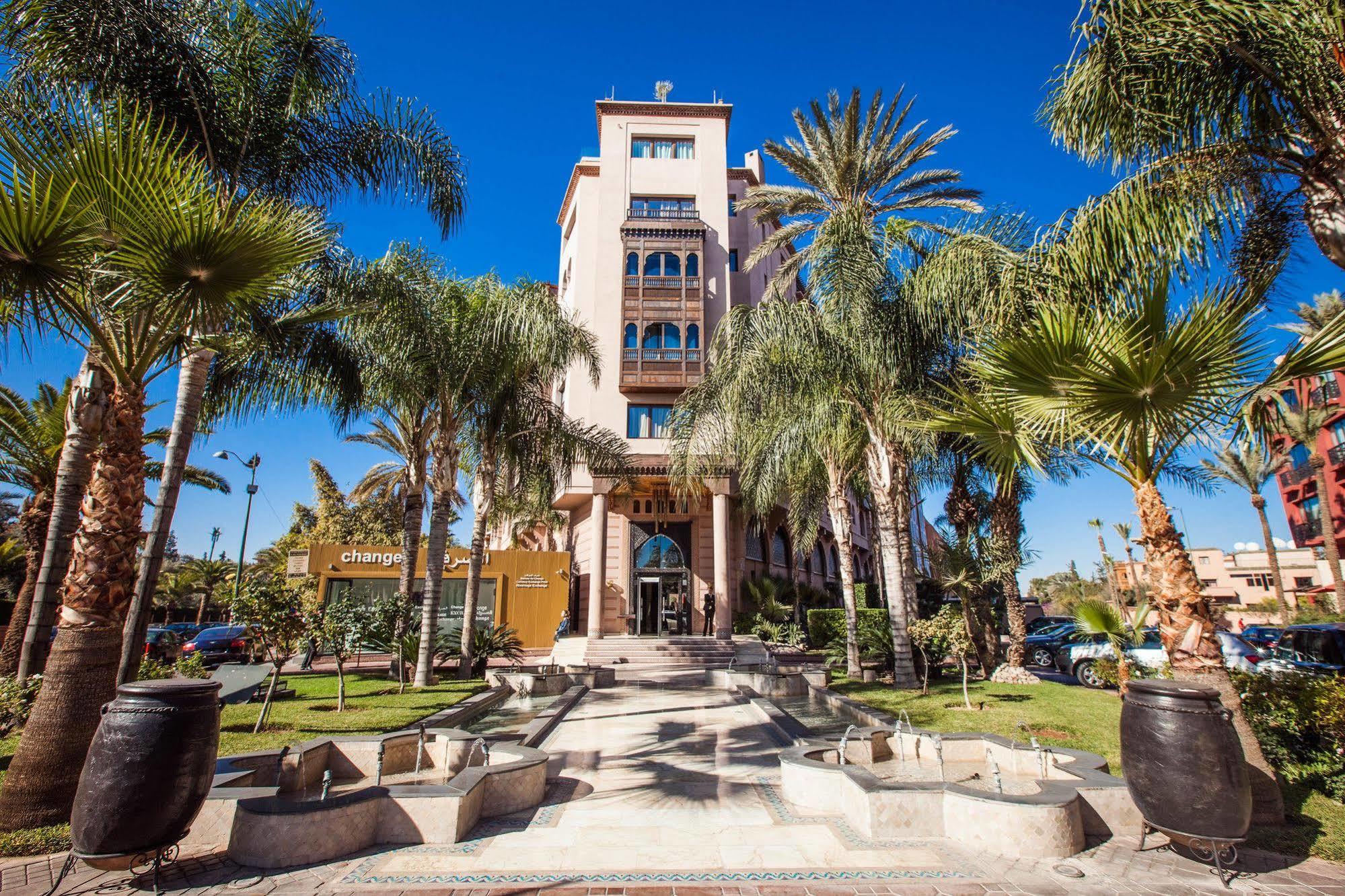 Hivernage Hotel & Spa Marrakesh Exterior foto The main entrance of the hotel