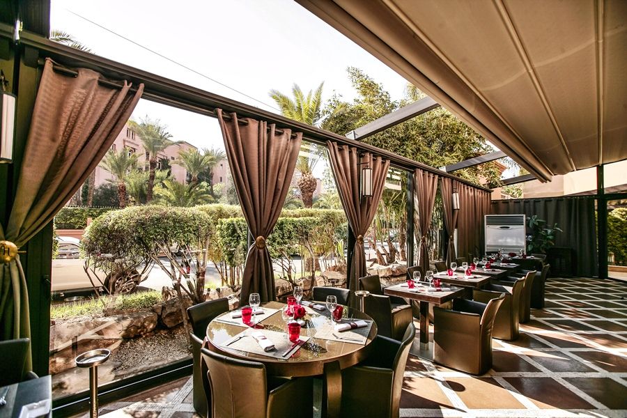 Hivernage Hotel & Spa Marrakesh Exterior foto The Terrace