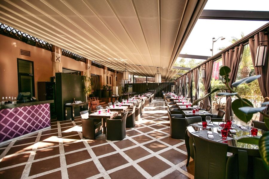 Hivernage Hotel & Spa Marrakesh Exterior foto Restaurant
